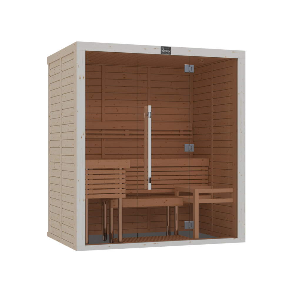 Heritage Lux Glass – 3 People Sauna